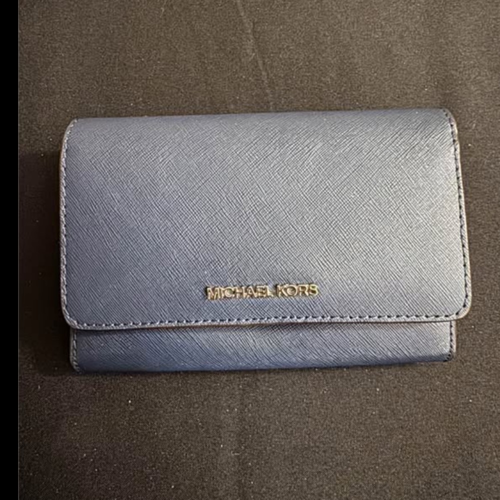 Michael Kors Slate Blue Wallet